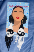 ''Yin Yang Vision'' earrings