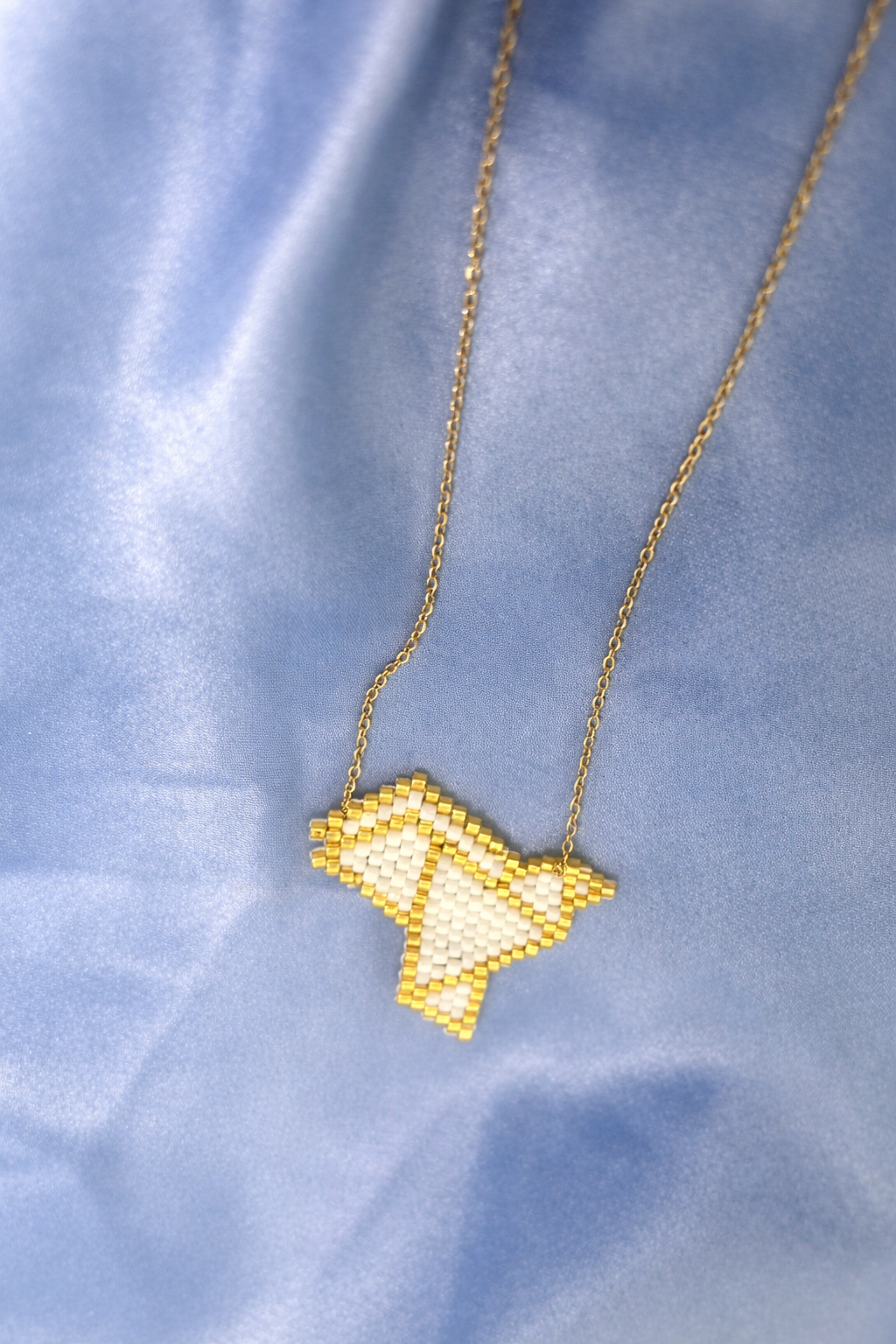 ''Paper Crane'' Necklace
