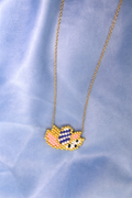 ''Sugar Rush Geometry'' necklace