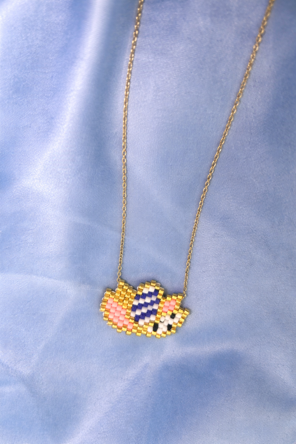 ''Sugar Rush Geometry'' necklace