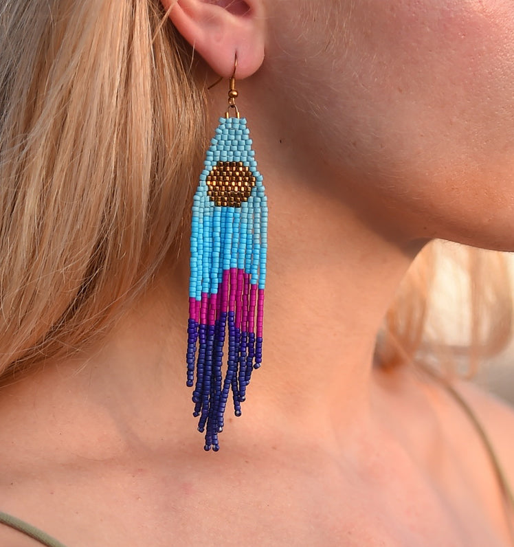 ''midnight Sun'' Earrings