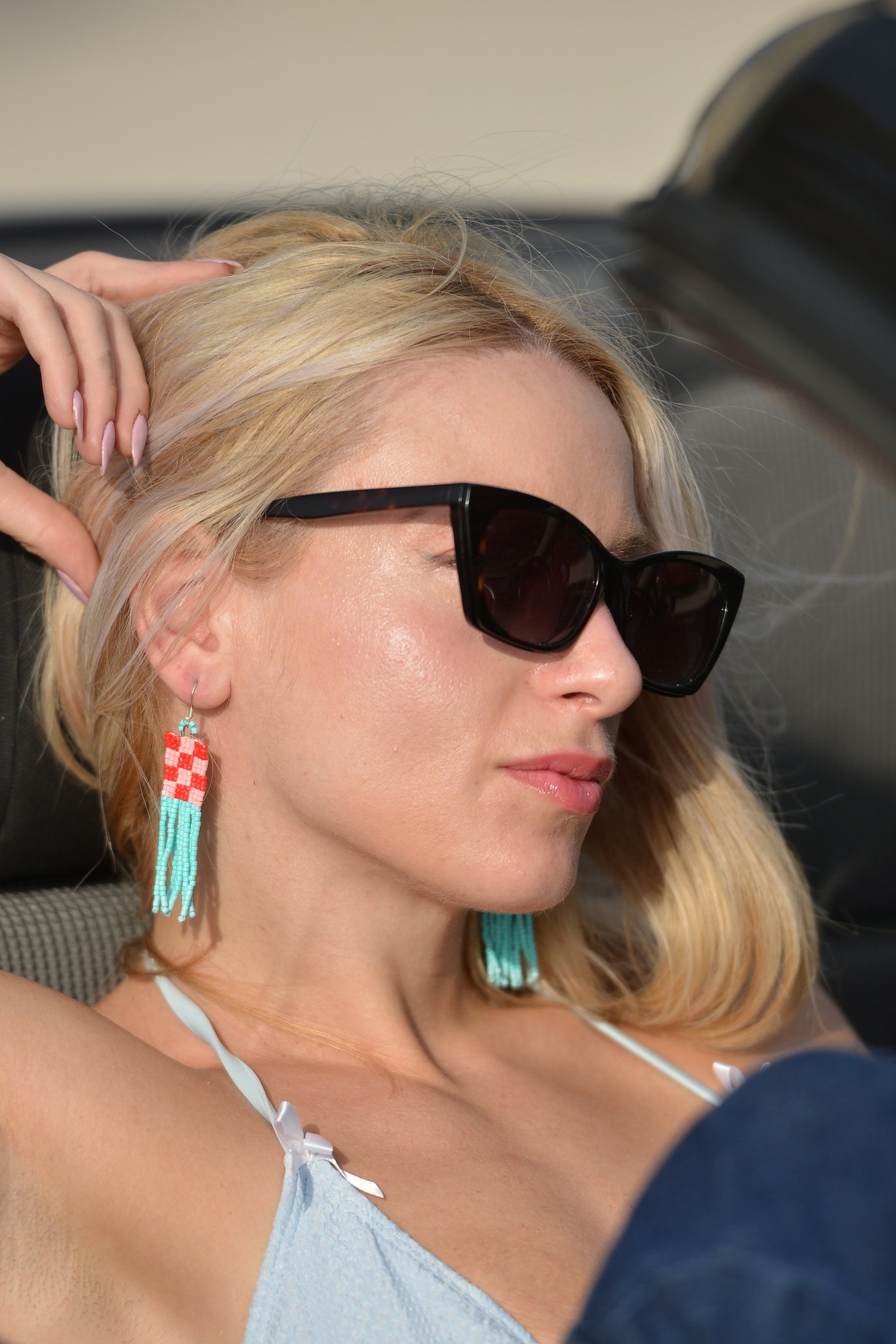 ''Medusa Tide'' earrings