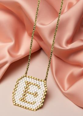 beaded Initial polygon