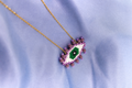 ''Velvet Gaze''necklace