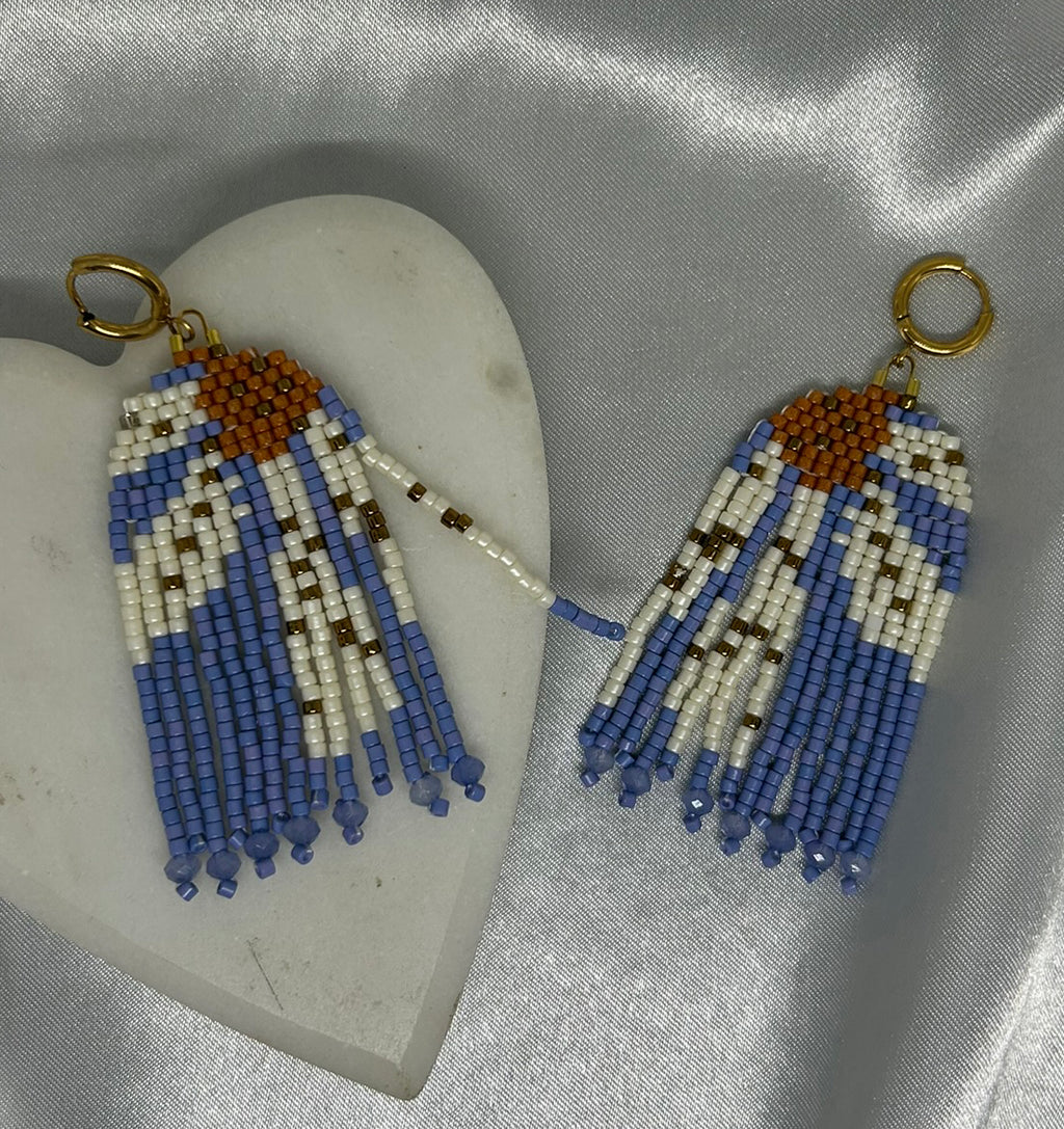 ''Golden Bloom'' Earrings