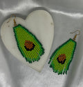 ''Boho Guac'' Earrings