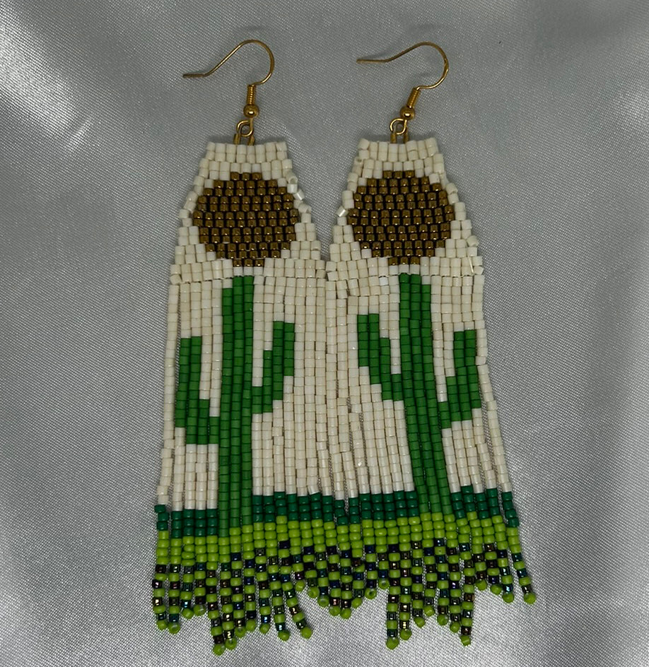 ''Wild Cactus'' Earrings