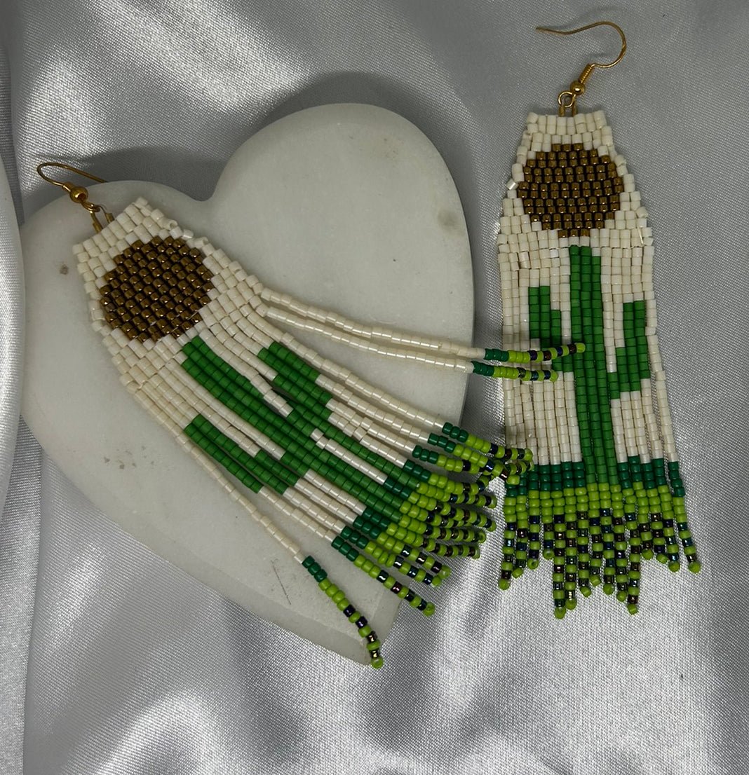 ''Wild Cactus'' Earrings