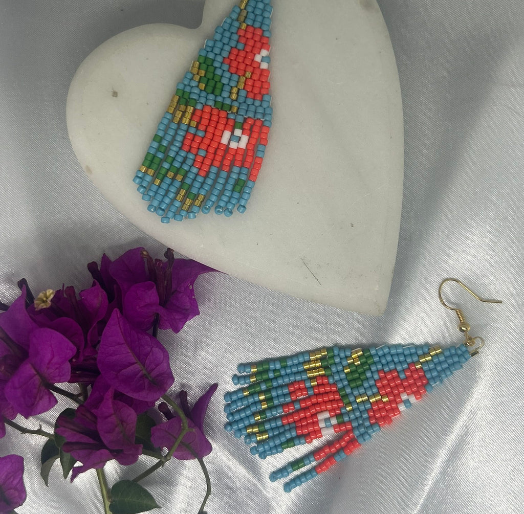 ''Sky Blossom'' earrings
