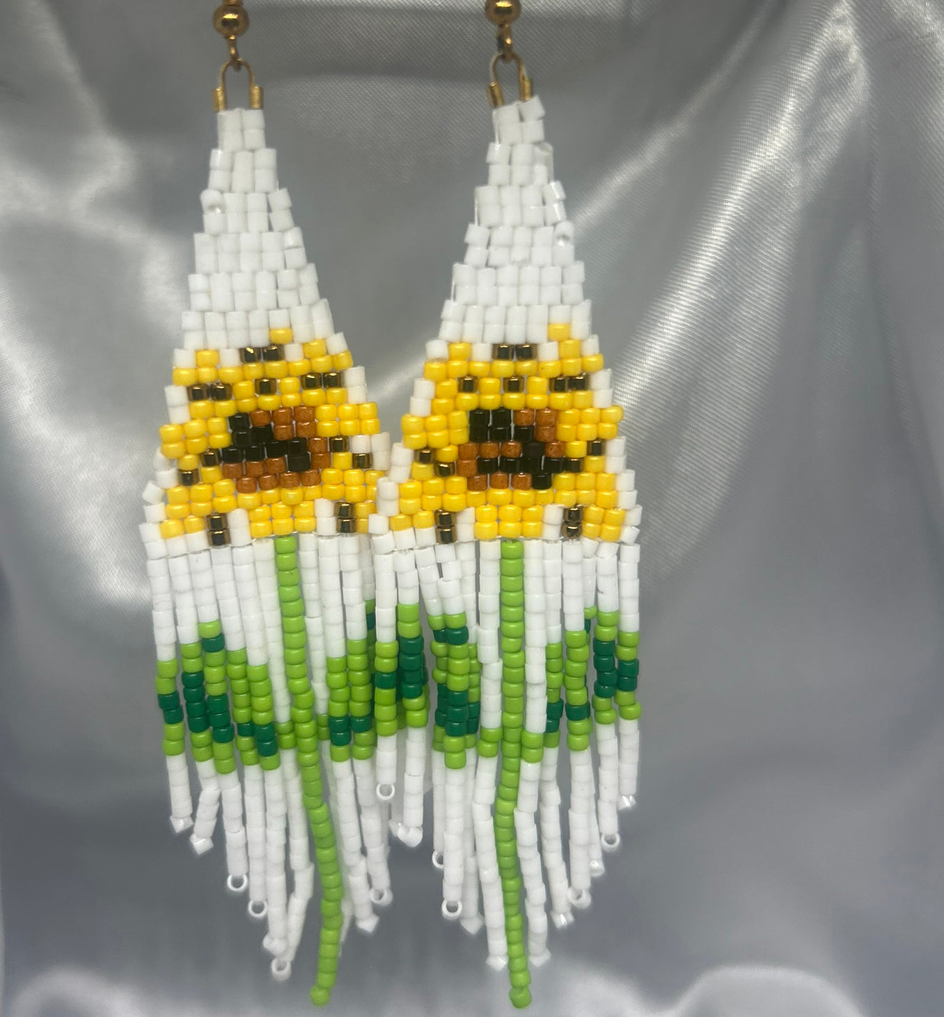 ''Sun-Seeking Bloom'' earrings