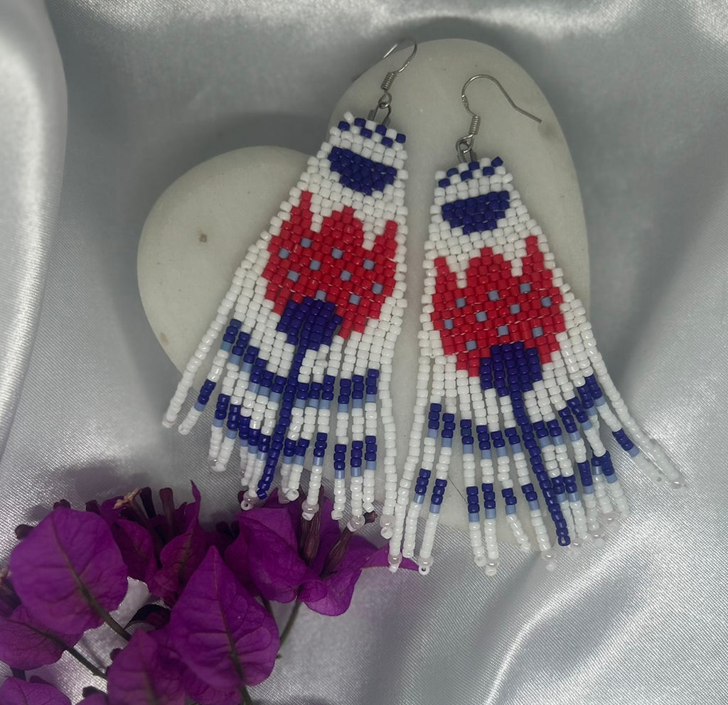 ''Sailor’s Secret Flower'' earrings