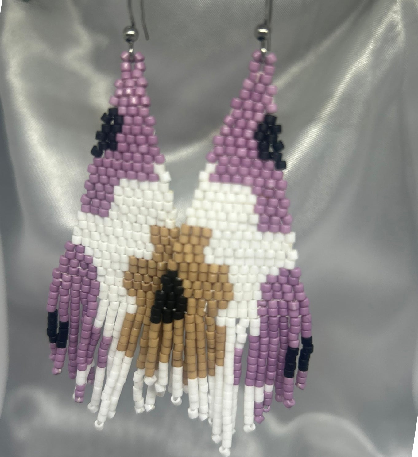''Blush Bloom'' earrings