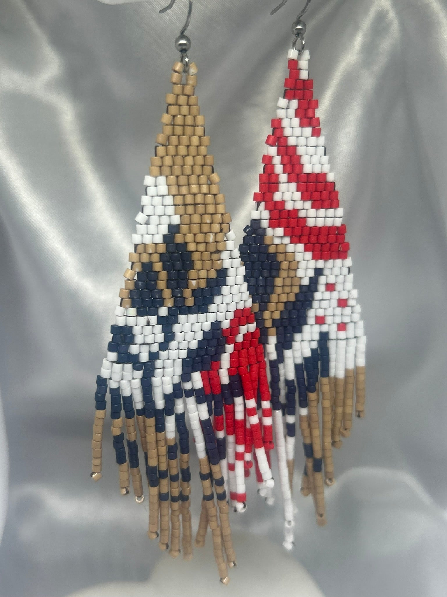 ''Folk Warrior'' earrings
