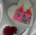 ''Neon Sugar Rush'' earrings