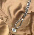 ''Powder Blue Spell'' necklace