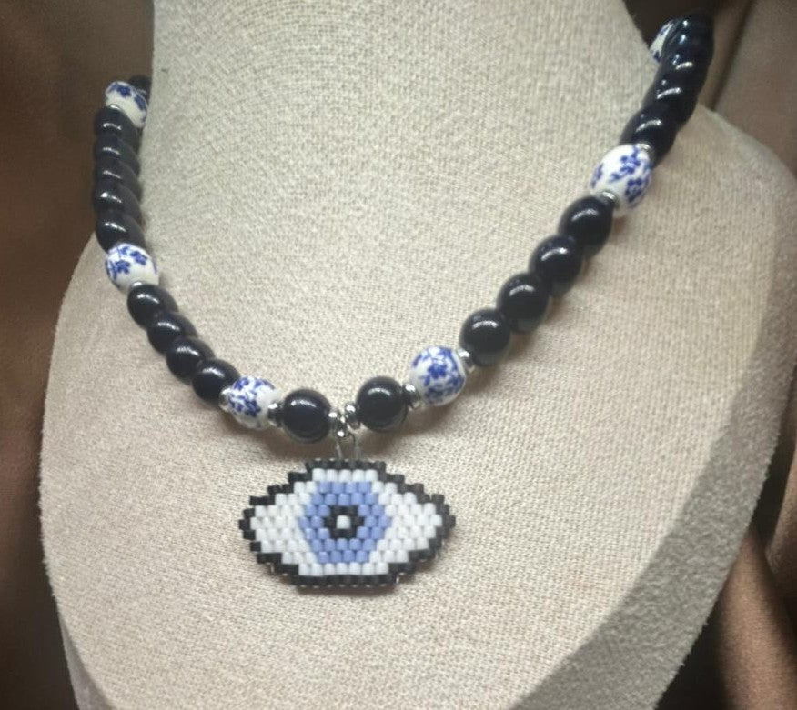 ''Aegean Pulse'' necklace