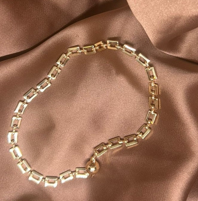 ΄΄Aurora Chain΄΄ anklet
