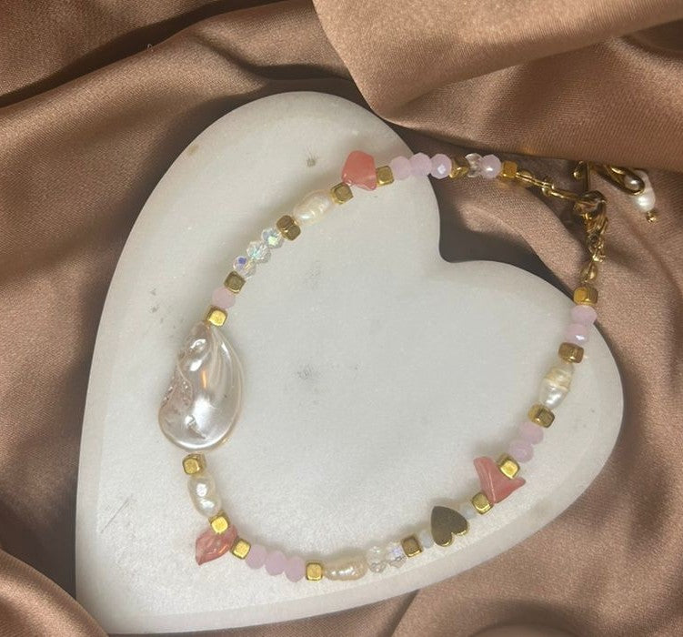 ''Sweetheart Glow'' Anklet