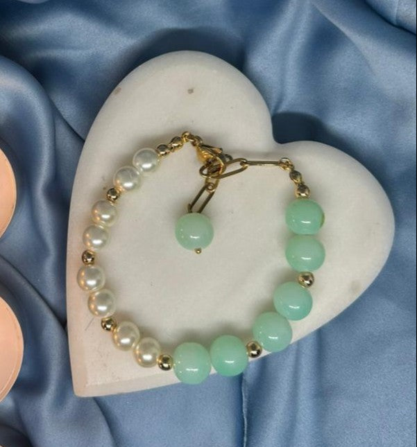 ''Jade Pearl'' Bracelet