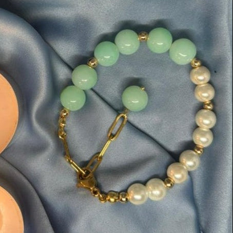 ''Jade Pearl'' Bracelet