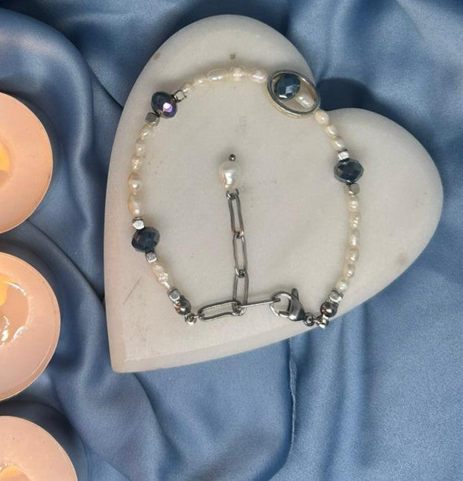 ''Noir Pearl'' Bracelet
