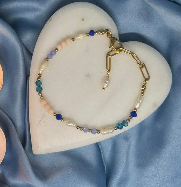 ''Ocean Pastel'' Anklet