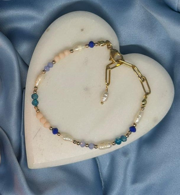 ''Ocean Pastel'' Anklet