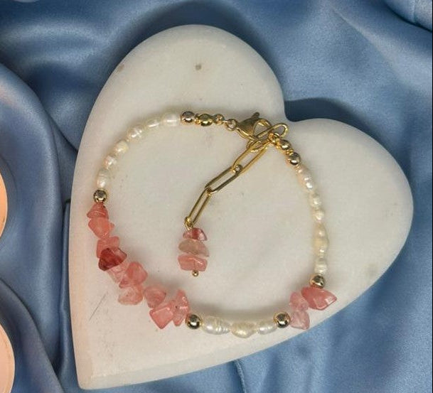 ''Pearl Bloom'' Bracelet